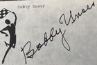 Bobby Unser Personally Autographed Signed Indy Car Card Racing Freeship