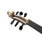 6 String Violin 4 4 Maple Spruce Wood Hand Made White Violin Unfinished New