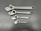  t  Vintage Proto Tools 4pc Clik Stop Adjustable Wrench Set 4  6  8  10  - Usa