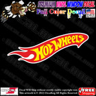 Hotwheels Racing Jdm Full Color Car Truck Window Vinyl Decal Sticker 