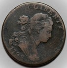 1798 Draped Bust Large Cent - 2nd Hair Style - Us 1c Copper Coin