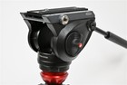 Used Manfrotto Mvh500ah Fluid Video Head W  190x Aluminum Tripod  mvk500190xv 