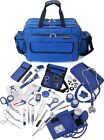 Asa Techmed Durable Nurse Travel Bag With Nursing Supplies - 26 Pcs