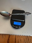 Vintage Sterling Silver Spoon With Floral Design Eteched Imps