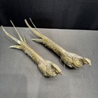 Pair Of Vintage Metal Pheasants 