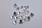 50 Pieces 7 75ml Round Cz Cubic Zirconia Loose Stones Aaa Quality