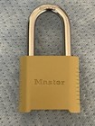 Master Lock 875dlh Combination Lock  2  Hardened Shackle  2  Wide Body  New