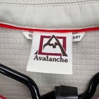 Avalanche Mens L Beige Long Sleeve Button Up Shirt Outdoor Supply Lightweight