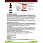 Ultimate Apple Cider Vinegar Diet Drops Weight Loss Burn Fat Free Ship