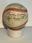 Ny Yankees All-time Greats X13 Signed Baseball - Mantle - Dimaggio - Reggie  Jsa