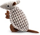 Plush Dog Squeaky Toy Stuffed Armadillo Animal Pet Puppy Chew Toys With Clean   