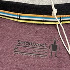 New Smartwool Classic Thermal Merino Base Layer Crew Men M Argyle Purple Heather