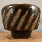 Japanese Mashiko Studio Pottery Shoji Hamada Gama Finger Swipes Ceramic Tea Cup