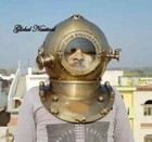 Vintage Antique 18 Inch Diving Divers Helmet Deep Sea 1921 Anchor 