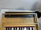 Tirupati Portable Harmonium 22 Keys Wood Beige black white W  Bag
