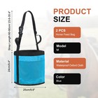 Horse Feed Bag   blue  M 2 Pcs   Intended For Horse Feeding Grain