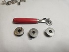 Vintage Singer Sewing Machine Attachments Lot Ruffler Binder Feet Bobbins Box