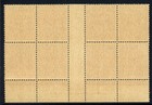 Australia 1927 1  d Golden Scarlet Sg96a Interpanneau Block Mint U m