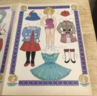 1987 Shirley Temple  - Vintage 2-page Paper Doll Magazine Clipping