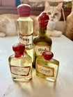 4 Oil Potions Attraction Money Compel Black Cat Huge Antique Bottles Super Power