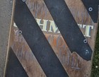 Og 1980s Schmitt Stix Yard Stix Complete Skateboard Independent Trucks Slime   