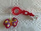 Fisher  Price Animal Activity Jumperoo Lights   Sounds - Hanging Butterfly Toy