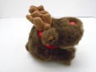 Puffkins Holiday Moosletoe Moose 4  Plush Stuffed Animal Toy 1994 New