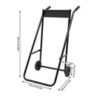 50kg 110lb Load Outboard Motor Engine Trolley Stand Boat Carrier Transport Wheel