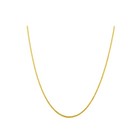 925 Sterling Silver 1mm Gold Thin   Sturdy Cable Chain Necklace 16 -24 