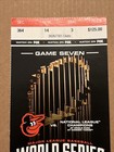 2014 World Series Phantom Ticket Stub Baltimore Orioles Game 7 Camden