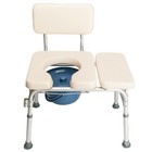 Portable Bedside Toilet Chair Shower Commode Seat Bathroom Potty Stool Adult