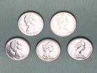 1978 Canada Nickel 5   Five Cents 5 Cent Nickels Coin Canadian Coins  05