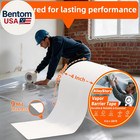 Vapor Barrier Tape 4 Inch X 180 Feet white Moisture Barrier Tape heavy Duty Craw