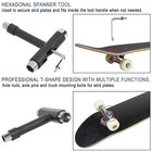 Skate Tool All-in-one  Skateboard Tool Roller Skate Tool T Tool For Skateboard