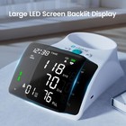 Rechargeable Upper Arm Blood Pressure Monitor With Large Led Display L-size