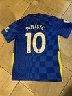 Christian Pulisic Authentic Chelsea Jersey Uefa Supercup Final Size Medium