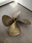 Boat Brass Propeller 4 Blade local Pick Up In 98002 Cash And Carry
