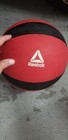 Reebok 15lb Textured Medicine Exercise Ball  Rubber-euc-free Shipping             