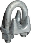 1-1 2  Drop Forged Heavy Duty Galvanized Wire Rope Clips  4-pack 