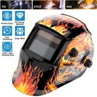 Solar Powered Welding Helmet Pro Auto Darkening Hood Mig Tig Arc Welder Mask Us