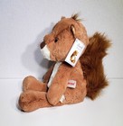 Aurora Brown Swirl The Squirrel Very Soft Plush Stuffed Animal Toy W  Tag 12 