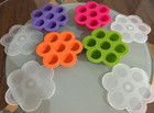 Silicone Baby Food Freezer Tray- Bpa Free  7 Compartments Set Of 4