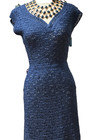 Vintage 1980 s French Ribbon Crochet Skirt Set