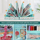 Sewing And Craft Supplies Storage Tote  Large Capacity Travel Packing Organizer
