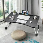 Laptop Bed Desk Foldable Portable Laptop Table Breakfast Tray Stand Stable