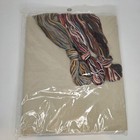 Vintage Counted Cross Stitch Janlynn Evening Gathering  Kit Horse Chickens