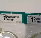 Vintage Westex Oval Decorative Frame Needle Crafts Hobbies Gold 3 25     4 25 