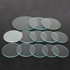 1pc 80mm Stereo Microscope Working Stage Transparent Plate Working Board