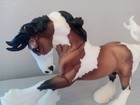 Breyer Traditional Horse Model  Gypsy Vanner  1497 Brown   White