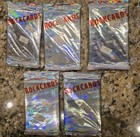 1991 Series One Brockum Rockcards Trading Cards Sealed Vintage 5 Pack Lot